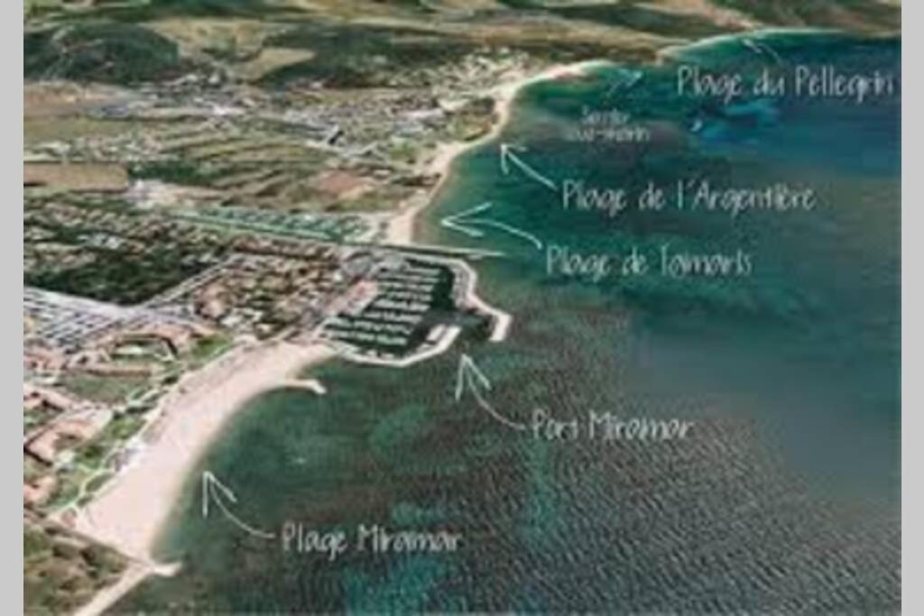 Studio Climatise Proche Port Et Plages La Londe-les-Maures Eksteriør billede