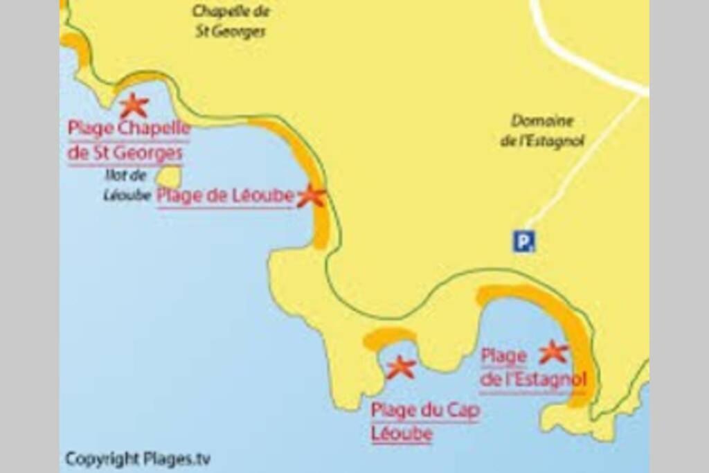Studio Climatise Proche Port Et Plages La Londe-les-Maures Eksteriør billede